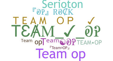 Apodo - Teamop