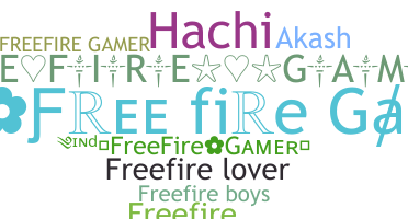 Apodo - Freefiregamer