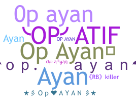 Apodo - OpAyan