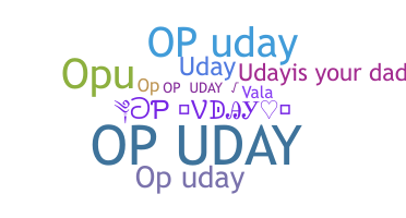 Apodo - Opuday