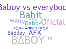 Apodo - Baboy