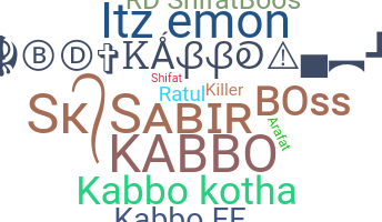 Apodo - Kabbo