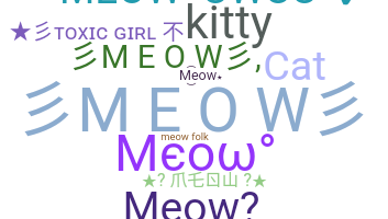 Apodo - meow