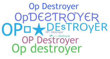 Apodo - Opdestroyer