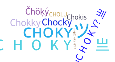 Apodo - Choky