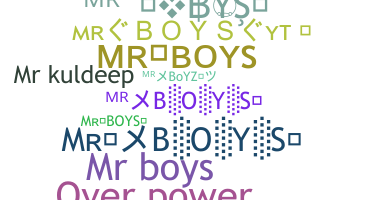 Apodo - Mrboys