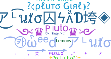Apodo - Pluto