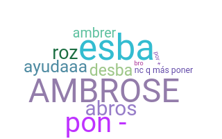 Apodo - Ambrose