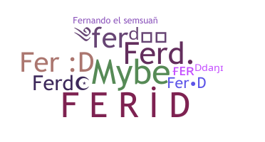 Apodo - Ferd
