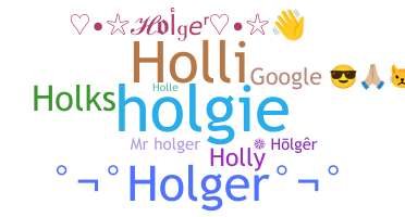 Apodo - Holger