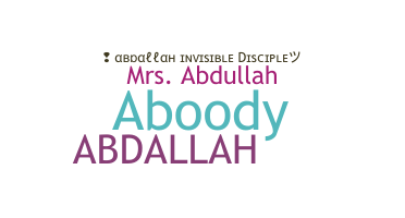 Apodo - Abdallah