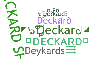 Apodo - Deckard