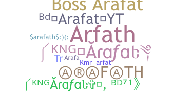 Apodo - Arafath