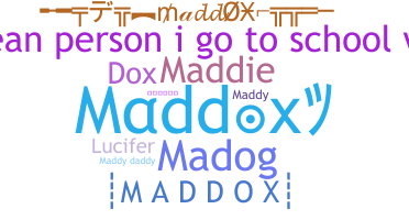 Apodo - Maddox