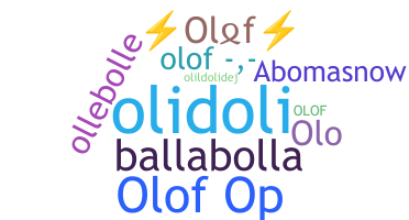 Apodo - Olof