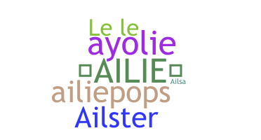 Apodo - Ailie