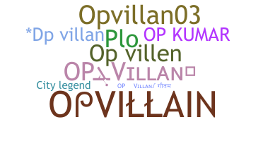Apodo - Opvillan