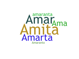 Apodo - Amaranta