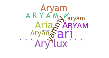 Apodo - Aryam