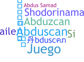 Apodo - Abduscan
