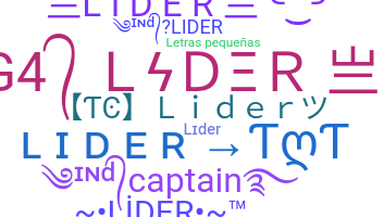 Apodo - Lider