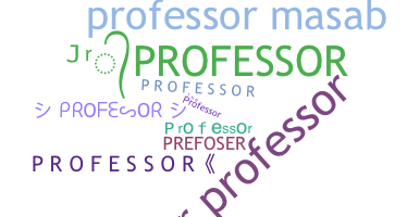 Apodo - Professor