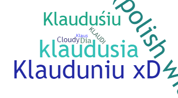 Apodo - Klaudia