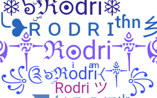 Apodo - Rodri