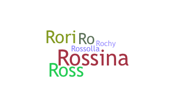 Apodo - Rossana