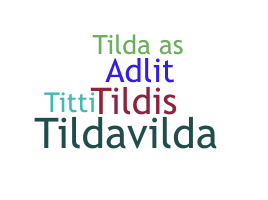 Apodo - Tilda
