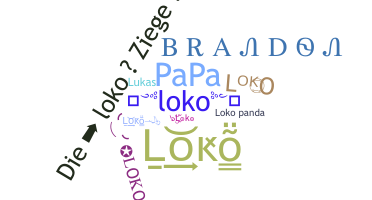 Apodo - Loko