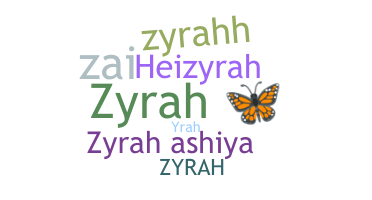 Apodo - Zyrah