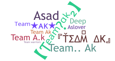 Apodo - teamak