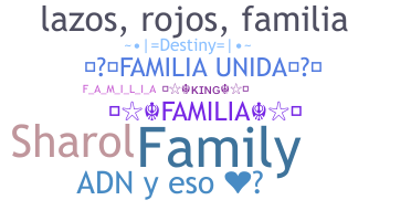 Apodo - Familia