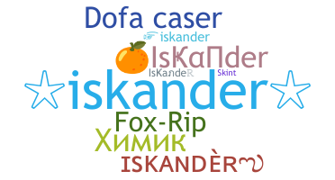 Apodo - Iskander