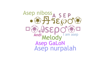 Apodo - Asep