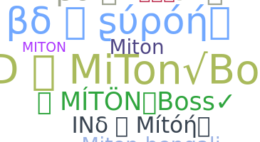 Apodo - MiTon