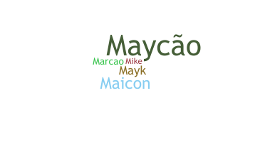 Apodo - Maycon