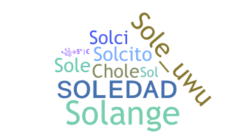 Apodo - Soledad