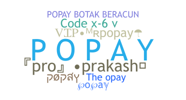 Apodo - popay