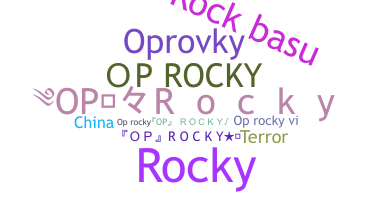 Apodo - OpRocky