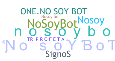 Apodo - Nosoybot