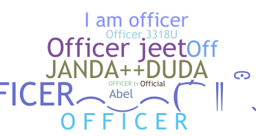 Apodo - Officer