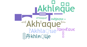 Apodo - Akhlaque