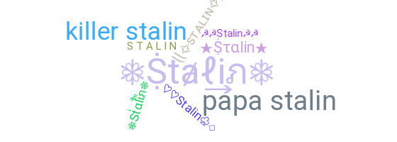 Apodo - Stalin
