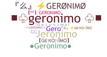 Apodo - Geronimo