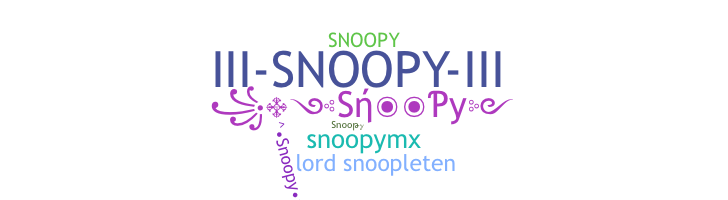 Apodo - Snoopy