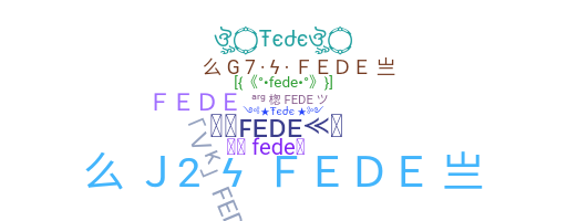 Apodo - Fede