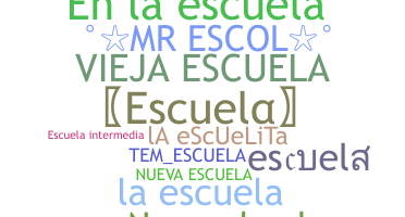 Apodo - escuela