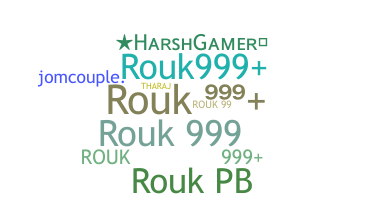 Apodo - ROUK999